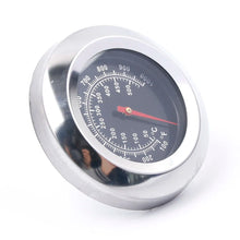 Load image into Gallery viewer, 500 ℃ 1000℉ Degree Roast Barbecue BBQ Smoker Grill Thermometer Temp Gauge Dia 3" Outdoor  Stainless Steel BBQ Thermometer 2023
