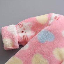 Load image into Gallery viewer, Newborn Infant Baby Jumpsuit Children Cartoon Animal Fleece Warm Romper Jumpsuit for baby Boy Girls Plush Material
