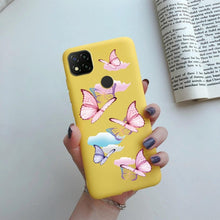 Load image into Gallery viewer, Silicone with Design Print Pattern Shockproof-Absorption Bumper Protective Back Cover For Xiaomi Redmi 10A Case 2022 Love Heart Candy Painted Phone Cover Soft Silicone Case For Xiaomi Redmi 10A Redmi10A
