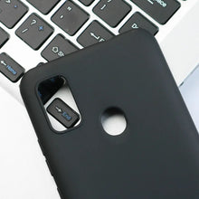 Load image into Gallery viewer, Luxury Black Soft Silicone Phone Case Cover For ZTE Blade A51 Back Cover Coque Funda Capa
