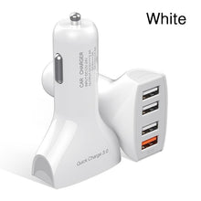 Load image into Gallery viewer, 30W 4 Ports Car Charger Quick Charge 3.0 Dual USB Adapter Fast Charging For Smartphones Car-Charger Gadgets

