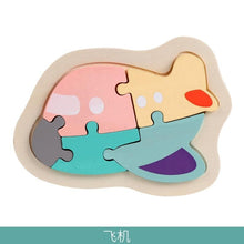 将图片加载到图库查看器，Wooden Children Colorful Animal Stevvex Puzzle for Toddler Creative Puzzle Early Educational Toys for Boys and Girls 2-4
