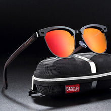 将图片加载到图库查看器，Retro Cat Eye Wood Polarized Elegant Best Seller Sunglasses  Stainless Steel Frame Wood Unisex Sunglasses for Men and  Women Oculos lunette de soleil femme
