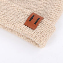 将图片加载到图库查看器，Warm Baby Winter Hat for Kids Beanie Knit Children Hats for Girls &amp; Boys Baby Cap For Kids and Mother/Dad
