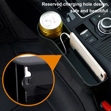 将图片加载到图库查看器，The New 1Pair Universal Auto Car Seat Crevice Plastic Storage Box Cup Phone Holder Organizer Reserved Design Accessories

