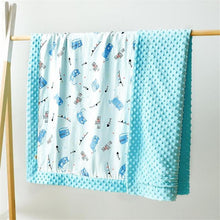 Load image into Gallery viewer, Modern Luxury Kids Blanket Baby Receiving Blanket Sleeping Bed Blanket Soft Newborn Swaddle For Kids

