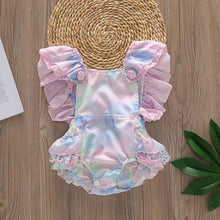 Load image into Gallery viewer, Colorful Sleeveless Newborn Baby Girls Floral Tutu Romper Bowknot Backcross Jumpsuit Sunsuit Clothes For Summer
