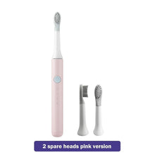 Load image into Gallery viewer, Sonic Toothbrush Electric Powerful  Optional Modes Cleaning Travel Toothbrushes With Brush Heads for Adults Random Color Perfect Teethbrush
