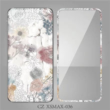 将图片加载到图库查看器，Fashion Sky Flowers Pattern Tempered Glass For iPhone 11 Pro Max Screen Protector Film for iPhone X XS XR XS Max 3D Full Cover Tempered Glass Screen Protector for iPhone
