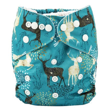 将图片加载到图库查看器，Baby Pocket Cloth Diaper Nappy Reusable Adjustable Washable No Inserts Nappie For Baby In Modern Printed Style
