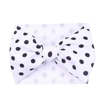 Load image into Gallery viewer, Modern retro Vintage Baby and Mom Textured Headwrap Pre-tied Turban Headband Bow Super Soft and Stretchy Hair Bows Kids Accessories for Girls and Moms
