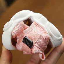Load image into Gallery viewer, Baby Unisex Sandals Black Gray Pink Canvas Infant Sandals Toddler Summer Walking Shoes
