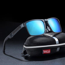Load image into Gallery viewer, Hot Black Goggle Male Sunglasses Luxury Brand Men Glasses  In Business High Quality Luxury Modern Style With  UV400 Protection
