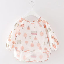 将图片加载到图库查看器，Modern Luxury NEW Baby Cute Cartoon Waterproof Long Sleeve Apron Baby  Feeding Bib for Children Baby and Kids
