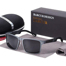 Load image into Gallery viewer, Hot Black Goggle Male Sunglasses Luxury Brand Men Glasses  In Business High Quality Luxury Modern Style With  UV400 Protection
