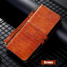 Load image into Gallery viewer, Luxury Pattern Flip Case For iPhone 13 12 Mini 11 Pro Leather Holder Card Stand Wallet Cover Protection Anti Radiation Wallet Phone Case For iPhone
