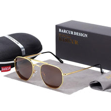 将图片加载到图库查看器，Luxury Famous Original Square Sunglasses for Men and Woman  Polarized Hexagon Sunglasses Oculos De Sol gafas lunette de soleil femme WIth UV400 Protection
