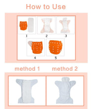 将图片加载到图库查看器，Baby Pocket Cloth Diaper Suede Cloth Inner Washable Reusable Eco-Friendly Nappies Cover Wrap In Modern Elegant Deisgn For Baby
