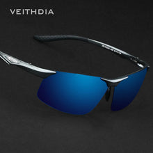 Load image into Gallery viewer, VEITHDIA Aluminum Magnesium Men's Polarized VU400 Sun Glasses Night Vision Mirror Male Eyewear Sunglasses Goggle Oculos  6502
