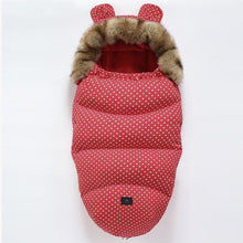 Load image into Gallery viewer, Sleeping Bag Baby Sleepsack For Stoller Thick Blanket Soft Warm Envelope For Newborn Sleep Bags With Footmuff For Baby
