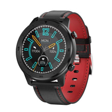 将图片加载到图库查看器，Modern Full Round Touch Display Smart Watch for Men In Business Luxury Style With IP68 Waterproof Protection and Heart Rate Blood Pressure Monitor 5 Days Standby Smartwatch
