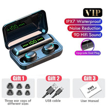 Load image into Gallery viewer, Bluetooth V5.0 Earphones Wireless Headphones With Microphone Sports Waterproof Headsets 2200mAh Charging Box For Android
