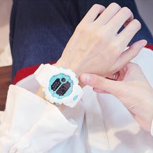 Load image into Gallery viewer, Electroic Shock Digital Watch Unisex Sports Waterproof  Watch With LED Colorful Mode Wristwatch For  Men and woman
