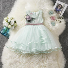 将图片加载到图库查看器，Luxury Toddler Girl Baby Clothing Dresses For 1 Year Birthday Christening Lace Girls Tulle  Infant Party Cake Smash Outfit Dress for Girls 1-6 Years

