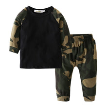 Load image into Gallery viewer, Newborn Baby Boy Clothes Set Long Sleeve Letter Like A Boss T-shirt , Pants Infant Clothing Set For Baby
