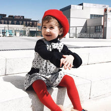 Load image into Gallery viewer, Modern Art Baby Hat for Girls Candy Beret Hat Kids Caps for Girls In elegant caps
