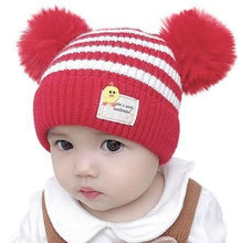 Load image into Gallery viewer, Modern Pilot Winter Warm Baby Hats Infant Toddlers Boys Girls Pilot Caps Ear flap Hat For Boys
