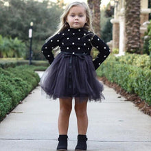 Load image into Gallery viewer, Modern Elegamt Newborn Princess Infant Baby Girl Clothes Polka Dot Tutu Ball Gown Party Dresses For Girls and Babies
