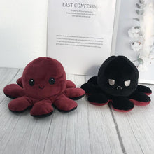 将图片加载到图库查看器，Reversible Flip Octopus Plush Stuffed Toy Soft Animal Home Accessories Cute Animal Doll Children Gifts Baby Plush Toy For Kids
