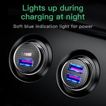 Load image into Gallery viewer, USB Car Charger Quick Charge 4.0 3.0 QC4.0 QC3.0 QC SCP 5A Type C PD Fast Car Chargers
