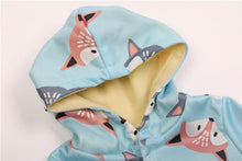Load image into Gallery viewer, Winter Baby Cartoon Fox Baby Long Sleeve Romper Cute Clothes Onesie for New Born Baby Boy / girl  Romper Jumpsuit For Winter Season
