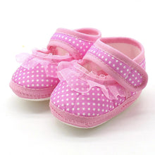 将图片加载到图库查看器，Baby Girls Casual Soft Sole Warm Flat Lace Booties Comfortable Everyday Wear Excellent Gift For Baby Girl
