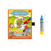 Load image into Gallery viewer, Magic Water Drawing Books Coloring Books Doodle &amp; Magic Pen Painting Drawing Board Children  Painting Toys Birthday Gifts

