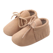 将图片加载到图库查看器，Newborn Baby Shoes Girls Boys Soft Warm Leather Prewalker Anti-slip Shoes Canvas Sports Sneakers Footwear Shoes
