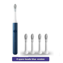 Load image into Gallery viewer, Sonic Toothbrush Electric Powerful  Optional Modes Cleaning Travel Toothbrushes With Brush Heads for Adults Random Color Perfect Teethbrush
