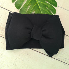 Load image into Gallery viewer, Modern Luxury Big Puff Bow Baby Girl Headbands for Girls Baby Turban Headband For Girls Baby

