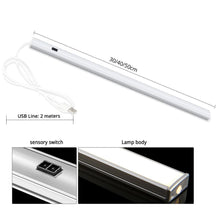 Load image into Gallery viewer, STEVVEX USB Powered Smart LED Kitchen Light with  Hand Sweep Sensor Lamp High Brightness Back light for Cabinet Wardrobes Drawer .
