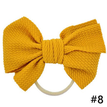 Load image into Gallery viewer, Headband Bow Girl Headbands Nylon Elastic Hair Accessories Photography Props For Baby Girls In Elegant Design
