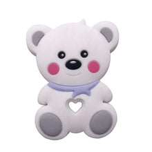 Load image into Gallery viewer, Food Grade Silicone Teethers Animal Fox Koala  Teether  Baby Silicone Chew Charms Kids Teething Gift Toddler Toys
