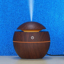 Load image into Gallery viewer, 130ML USB Aroma Diffuser  Ultrasonic Cool Mist Humidifier Air  7 Color Change LED Night Light For Office Home
