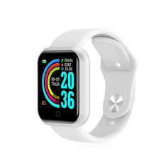 将图片加载到图库查看器，Bluetooth Smart Watches Men Waterproof Sport Fitness Tracker Smart Bracelet Blood Pressure Heart Rate Monitor Y68 Smartwatch For Men's and Boys
