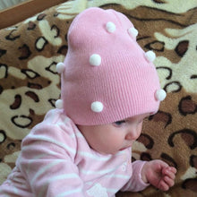 Load image into Gallery viewer, Baby Girl Boy Winter Spring Autumn Soft Warm Knit  Caps for Babies
