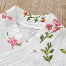 将图片加载到图库查看器，Summer Baby Girl/Boys Clothing Short-sleeved Rompers Jumpsuit Floral Print  Cute Soft Newborn Infant Baby Playwear For Girls and Boys Kids
