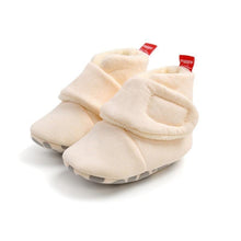 Load image into Gallery viewer, Winter Toddler Newborn Baby Crawling Shoes Boy Girl Slippers Prewalker Anti-slip Warm Infant Shoes
