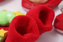 将图片加载到图库查看器，Baby Socks Christmas Newborn For Baby Boys/Girls Christmas Floor Socks Anti-Slip Baby Step Socks For Baby Kids
