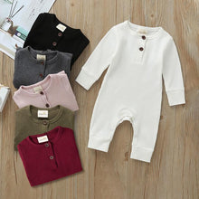 Load image into Gallery viewer, Modern New Newborn Baby Clothes Rompers Jumpsuit for Kids Baby Girl/Boy Clothing In Autumn Design
